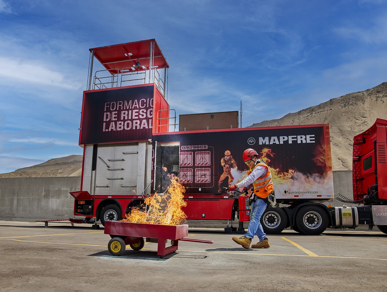 MAPFRE presenta la primera Unidad Móvil de Prevención del sector asegurador peruano en PERUMIN