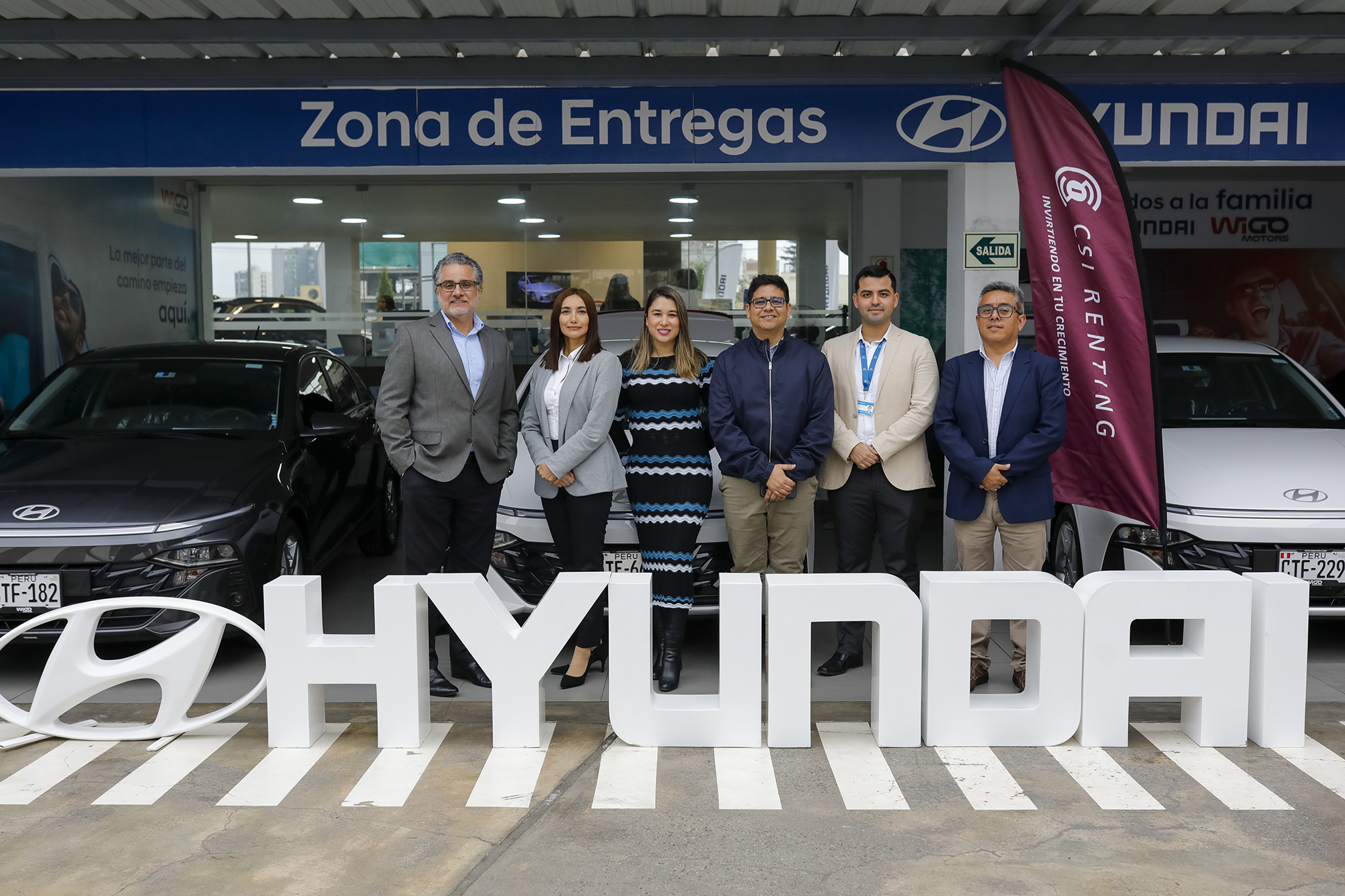 Hyundai y CSI Renting Perú entregan importante flota de vehículos a empresa farmacéutica con presencia internacional