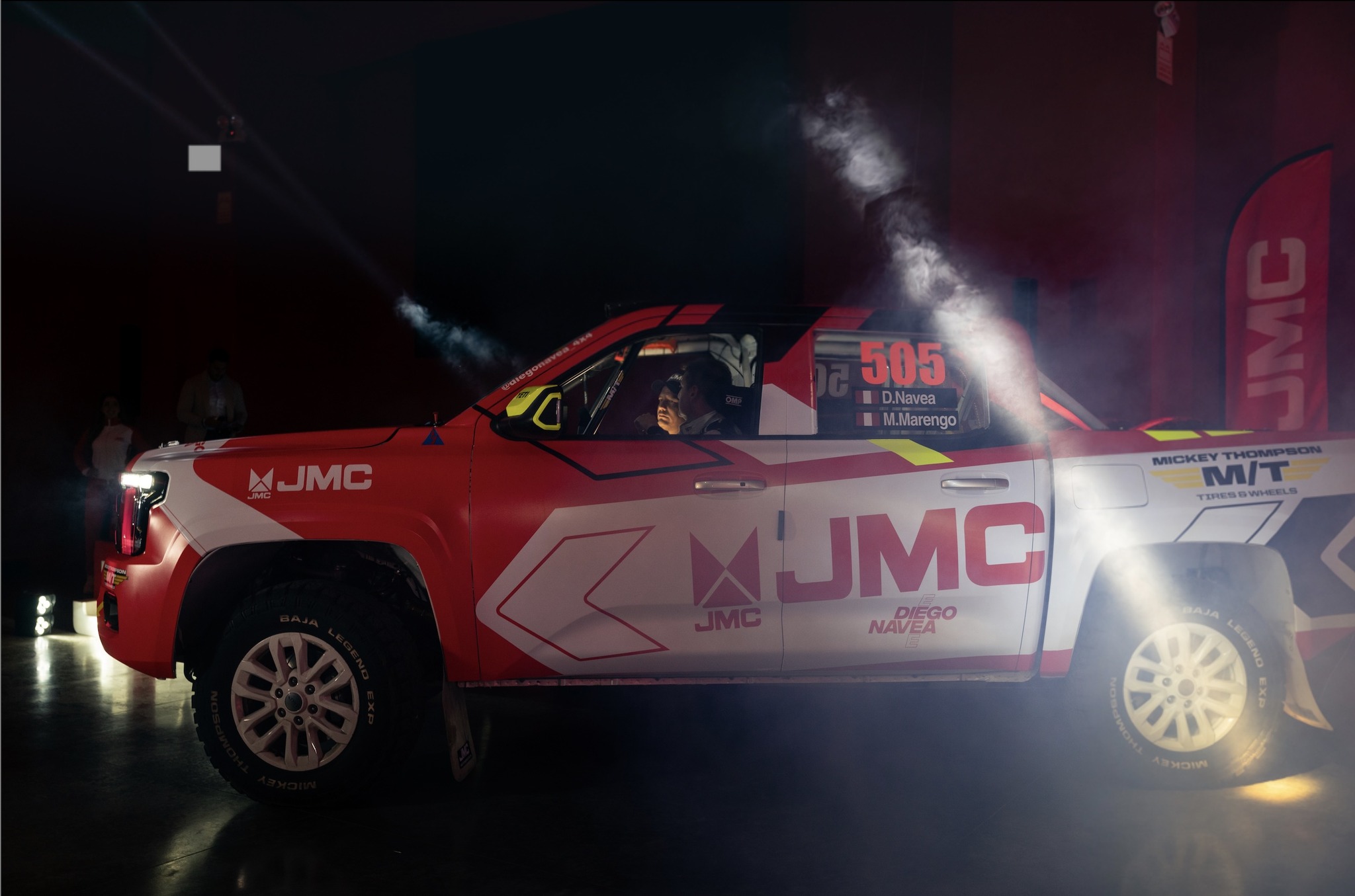 JMC Motorsports presentó oficialmente a su equipo para el Rally Caminos del Inca 2025