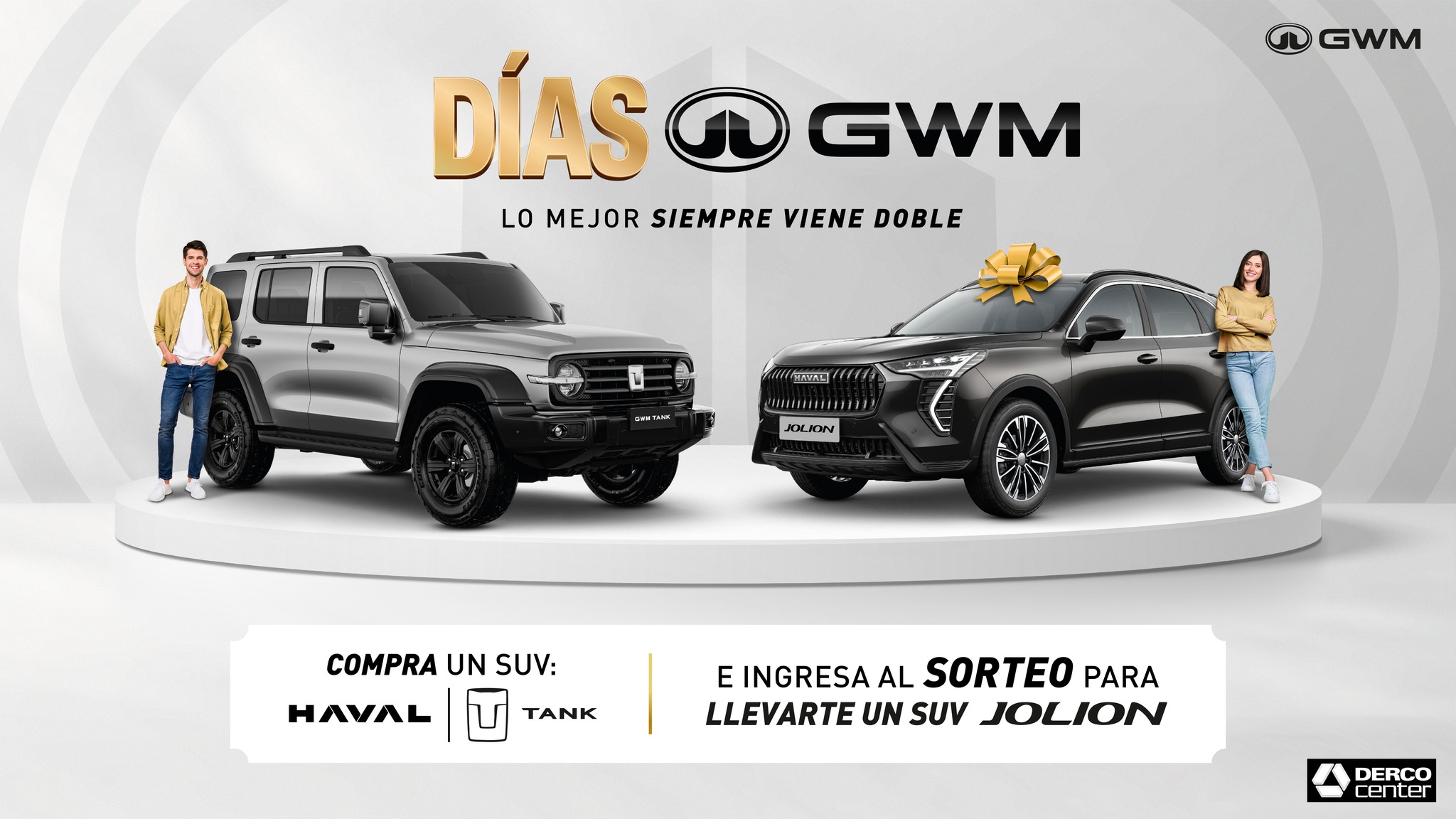 ¿En busca de una nueva SUV? Llegan los “Días GWM” con grandes beneficios y el sorteo de una SUV Haval Jolion