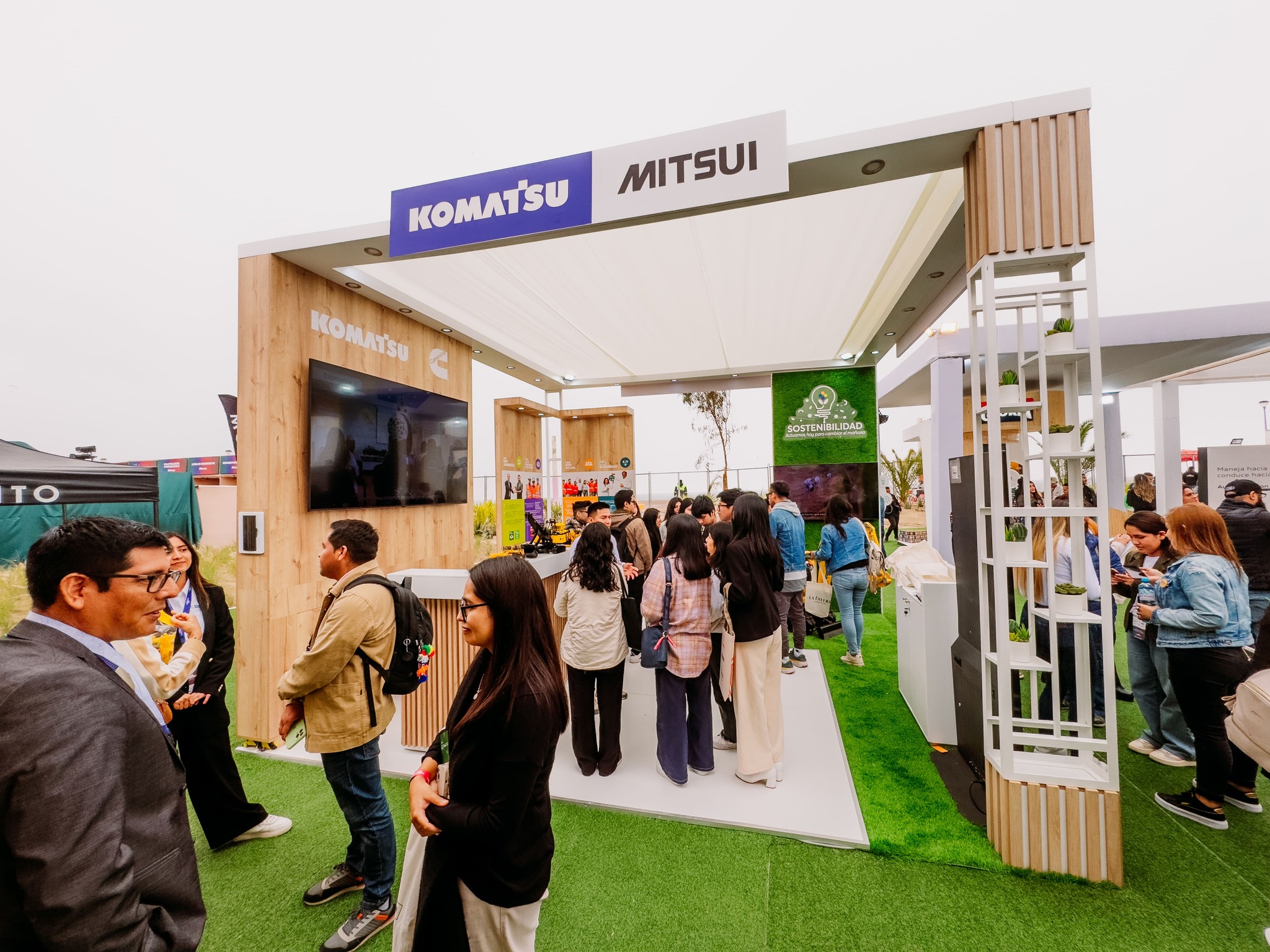 Komatsu-Mitsui presentará estrategia integral para la sostenibilidad en minería y construcción
