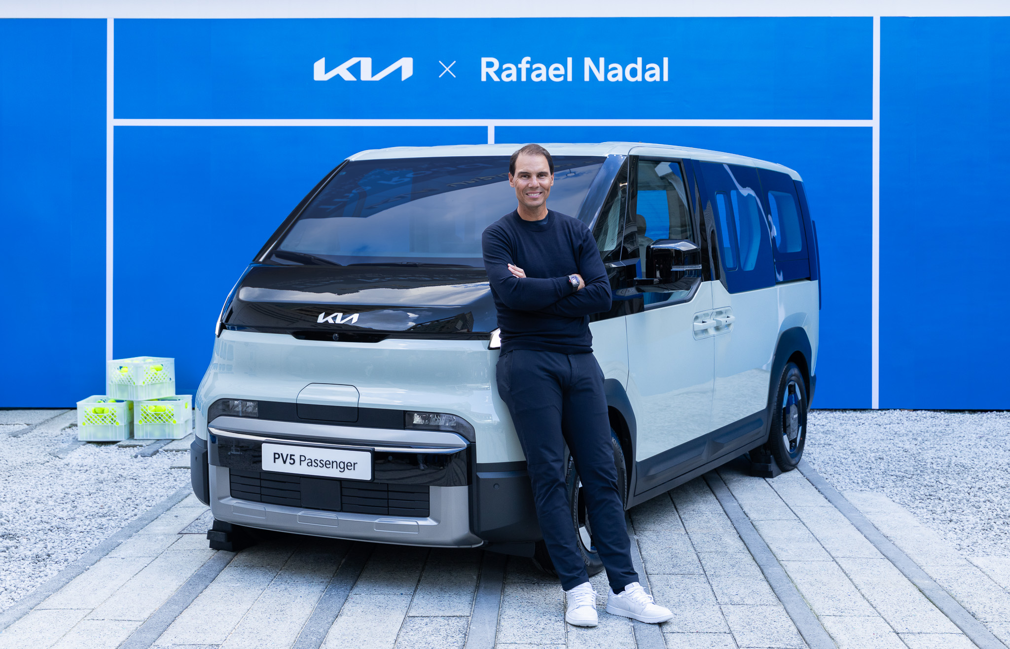 Rafael Nadal renueva su compromiso con Kia y extiende una historia de 21 años de éxito