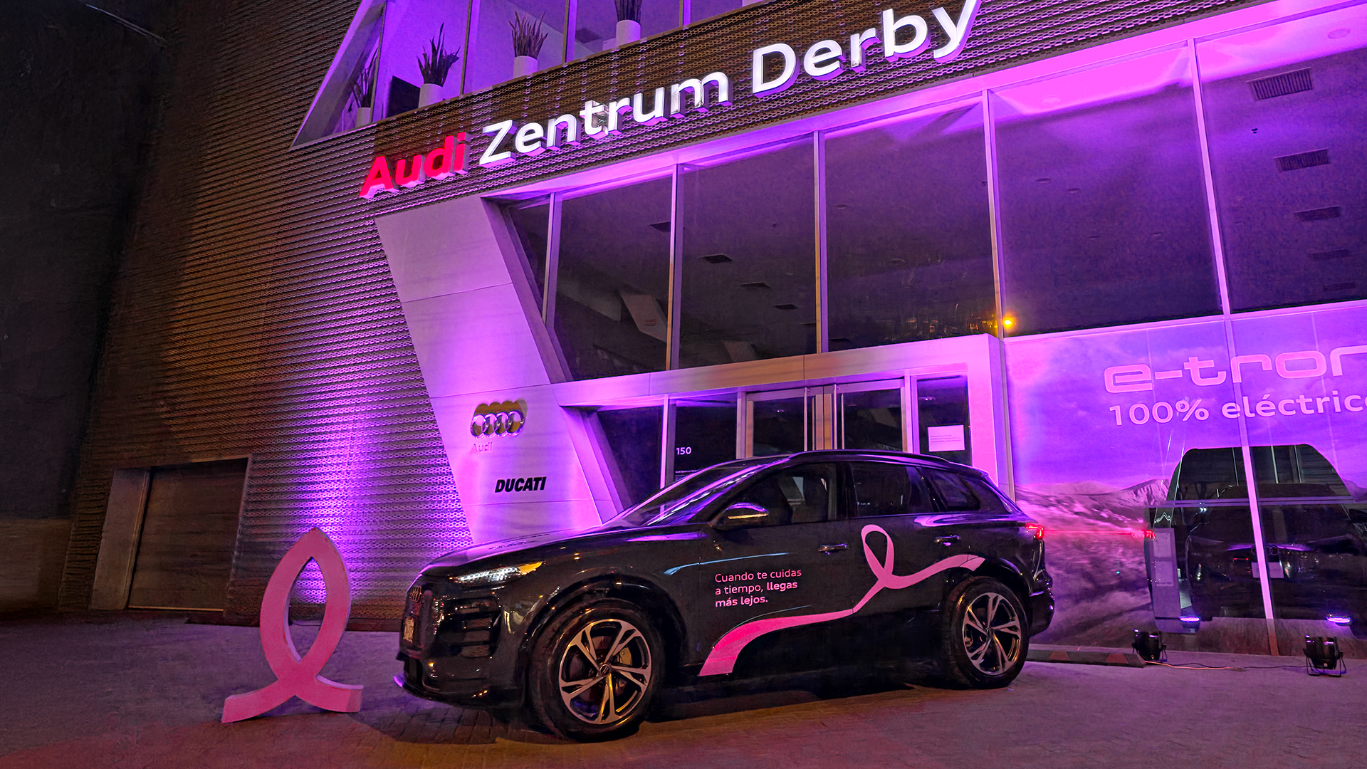 Audi refuerza su compromiso con la lucha contra el cáncer donando un porcentaje de sus ventas de octubre