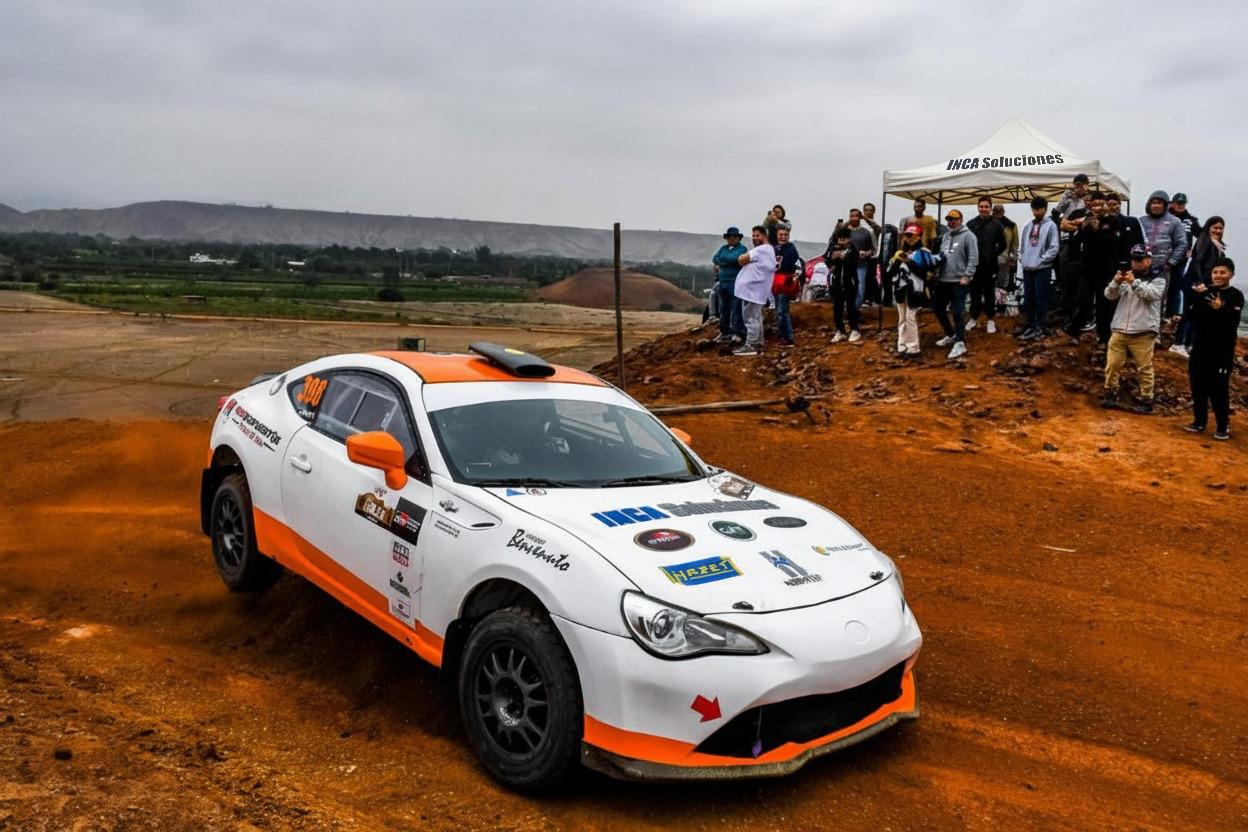 Santiago Aguayo, Bicampeón Rally ACP, llega con todo a caminos del inca 2025