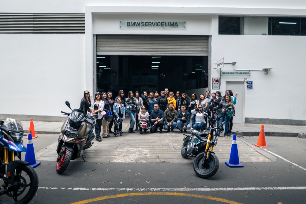 Recomendaciones de BMW Motorrad para mujeres moteras