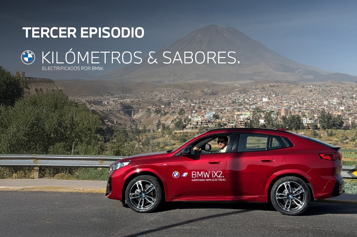 Arequipa es el nuevo destino de Germán ROZ y BMW Perú en “Kilómetros y Sabores”