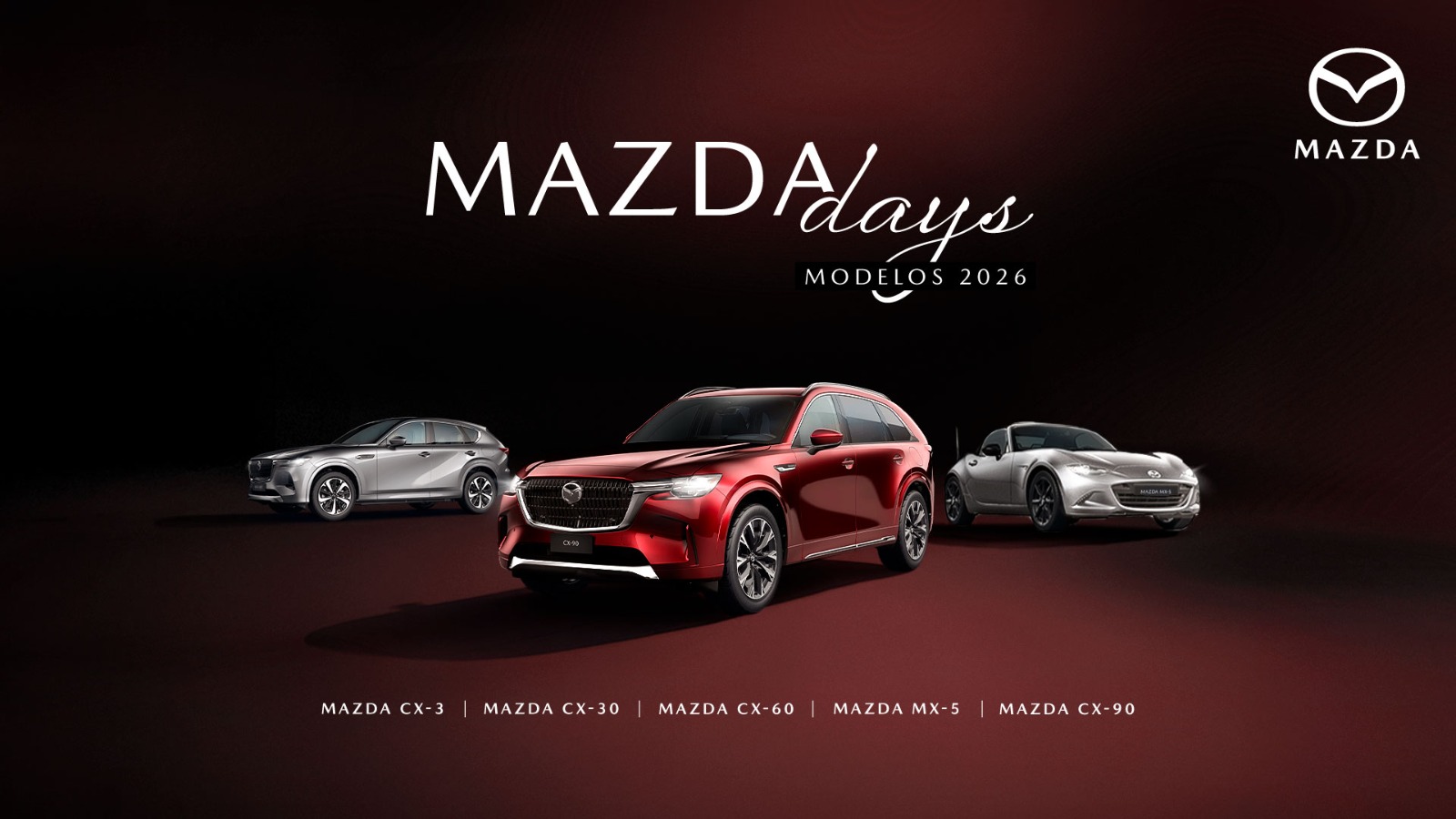 Mazda Days: La mejor oportunidad para conducir un Mazda