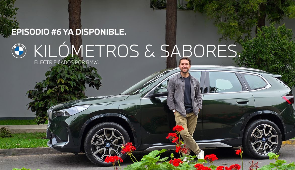 “Kilómetros & Sabores” estrena episodio navideño: un viaje culinario por Lima en un BMW X1 híbrido