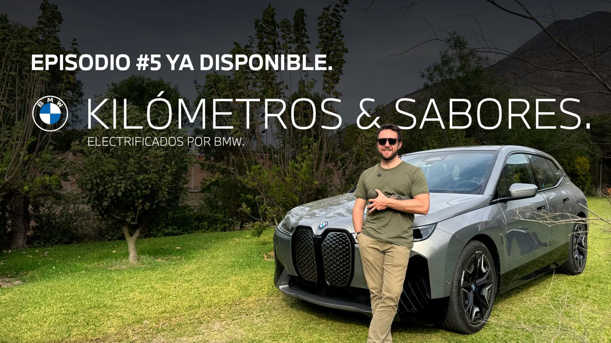 Germán ROZ descubre los sabores de Lunahuaná a bordo del BMW iX 100% eléctrica
