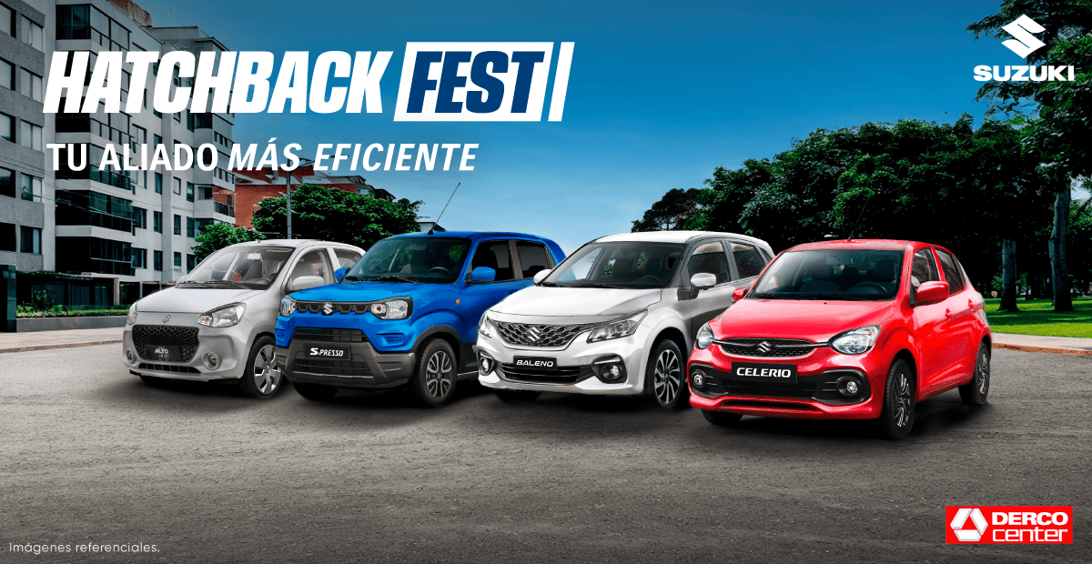 Suzuki presenta “Hatchback Fest”, el momento perfecto para comprar tu auto antes de fin de año