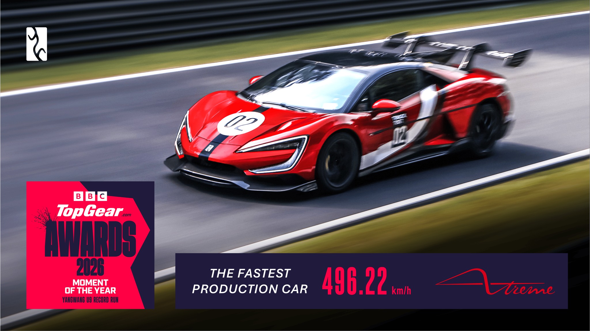 La hazaña de velocidad del Yangwang U9 Xtreme es el “Momento del Año” según Topgear.com