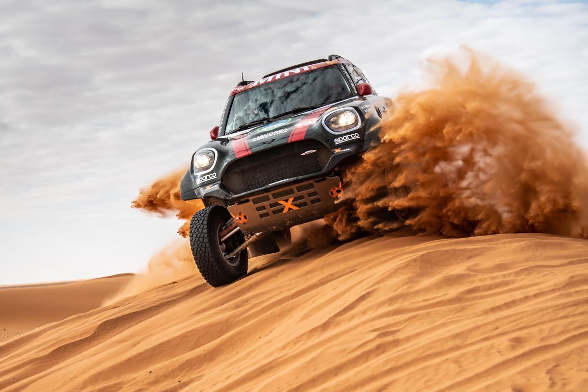 MINI se enfrenta una vez más al desierto en el Rally Dakar 2026