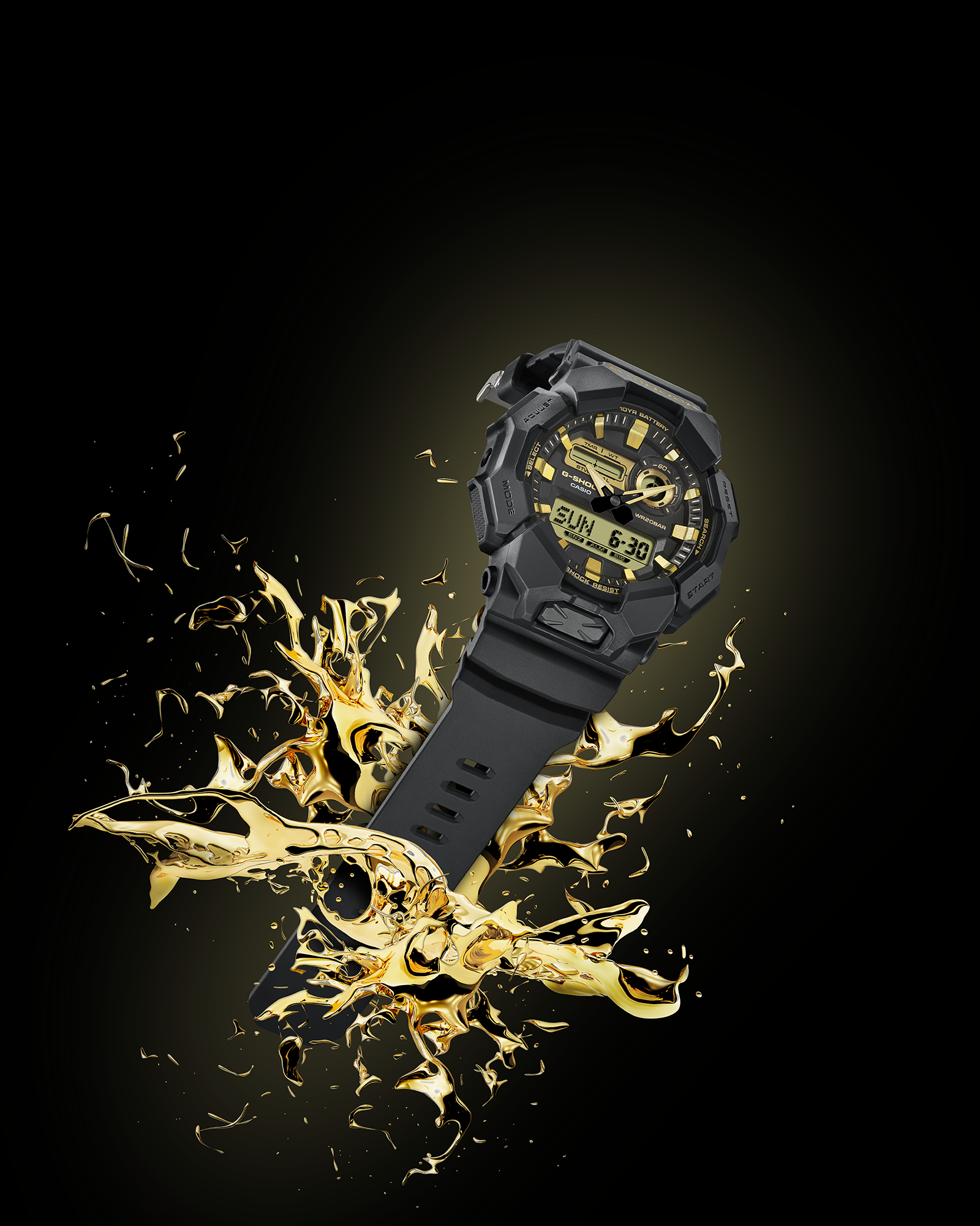 G-SHOCK presenta el nuevo GA-010GB-1A9: la estética urbana más poderosa