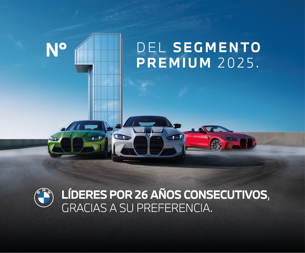 BMW consolida 26 años de liderazgo ininterrumpido en el mercado de autos de lujo en el Perú