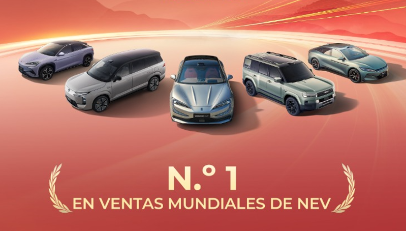 BYD inicia el 2026 reafirmando su liderazgo global en electromovilidad