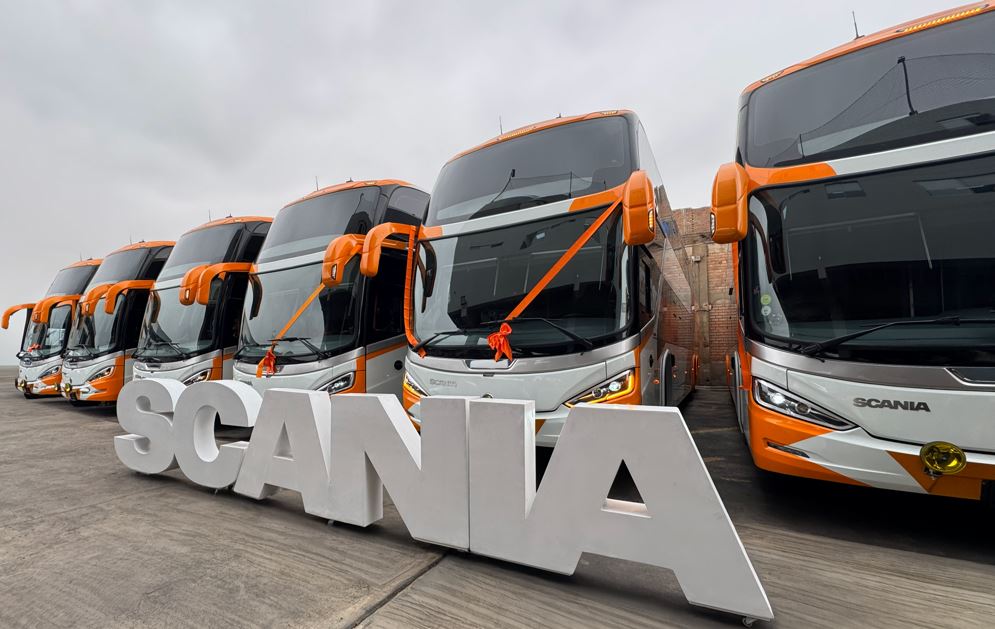 Por tercer año consecutivo, Scania consolida su liderazgo en buses