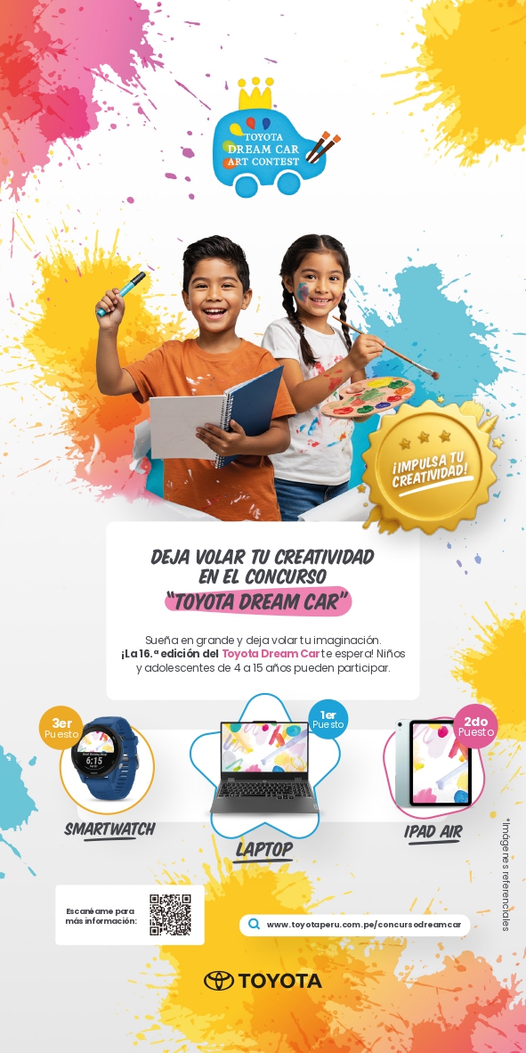 Toyota invita a niños, niñas y adolescentes a participar en la 16ª edición del concurso de dibujo “Toyota Dream Car”