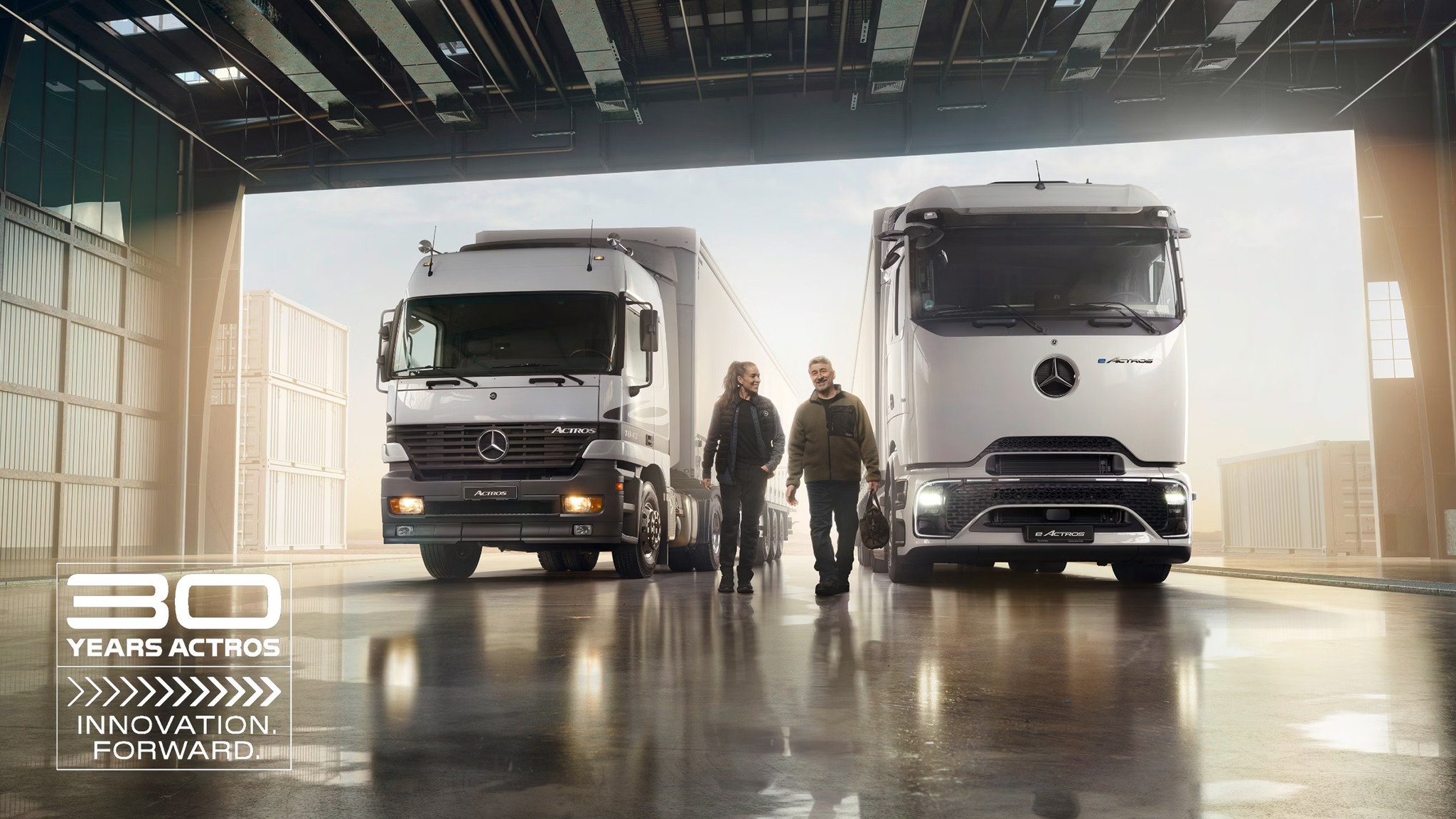 Actros celebra 30 años de innovación que impulsan el futuro del transporte