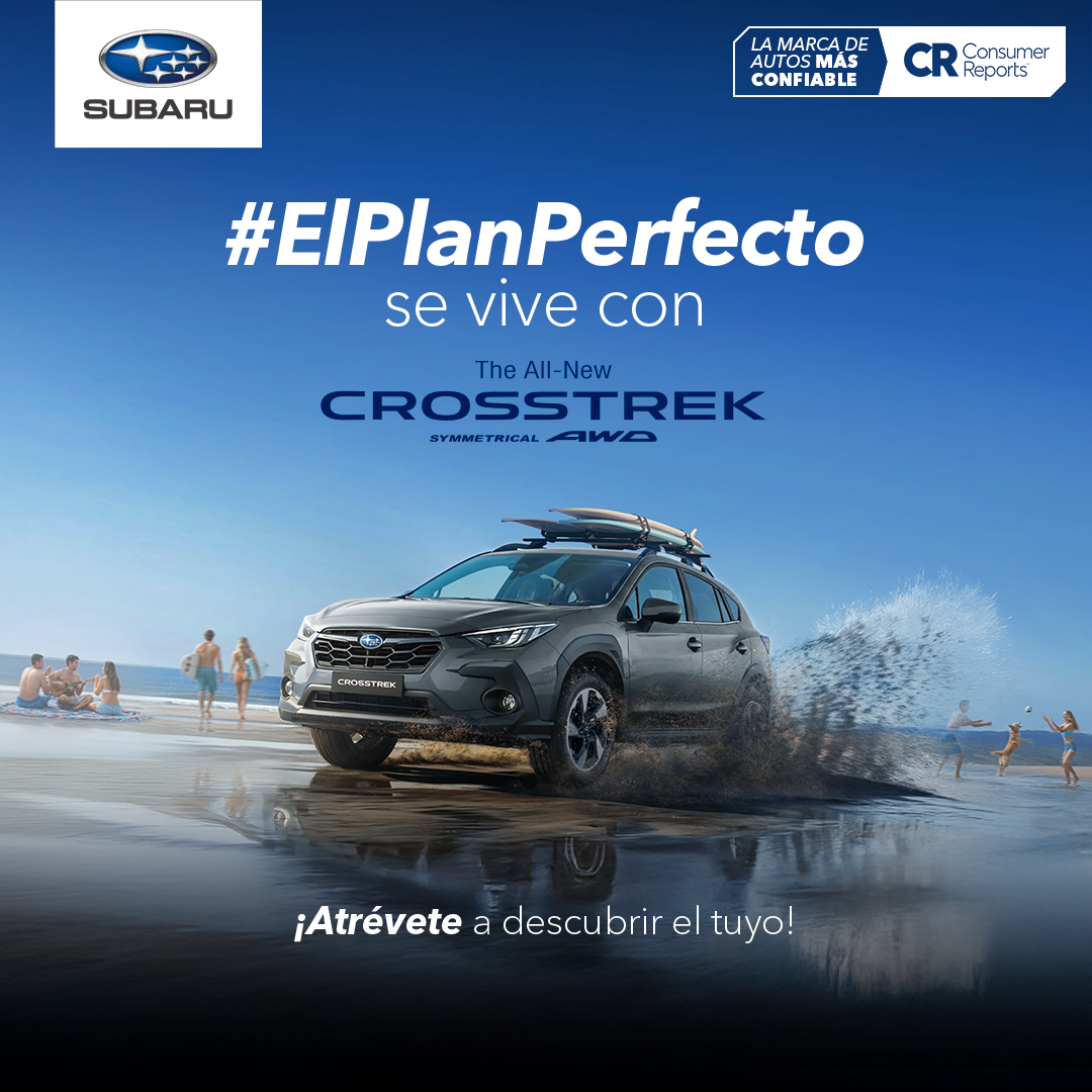 5 planes perfectos para este verano: ¡Vive la Aventura con Subaru Crosstrek!