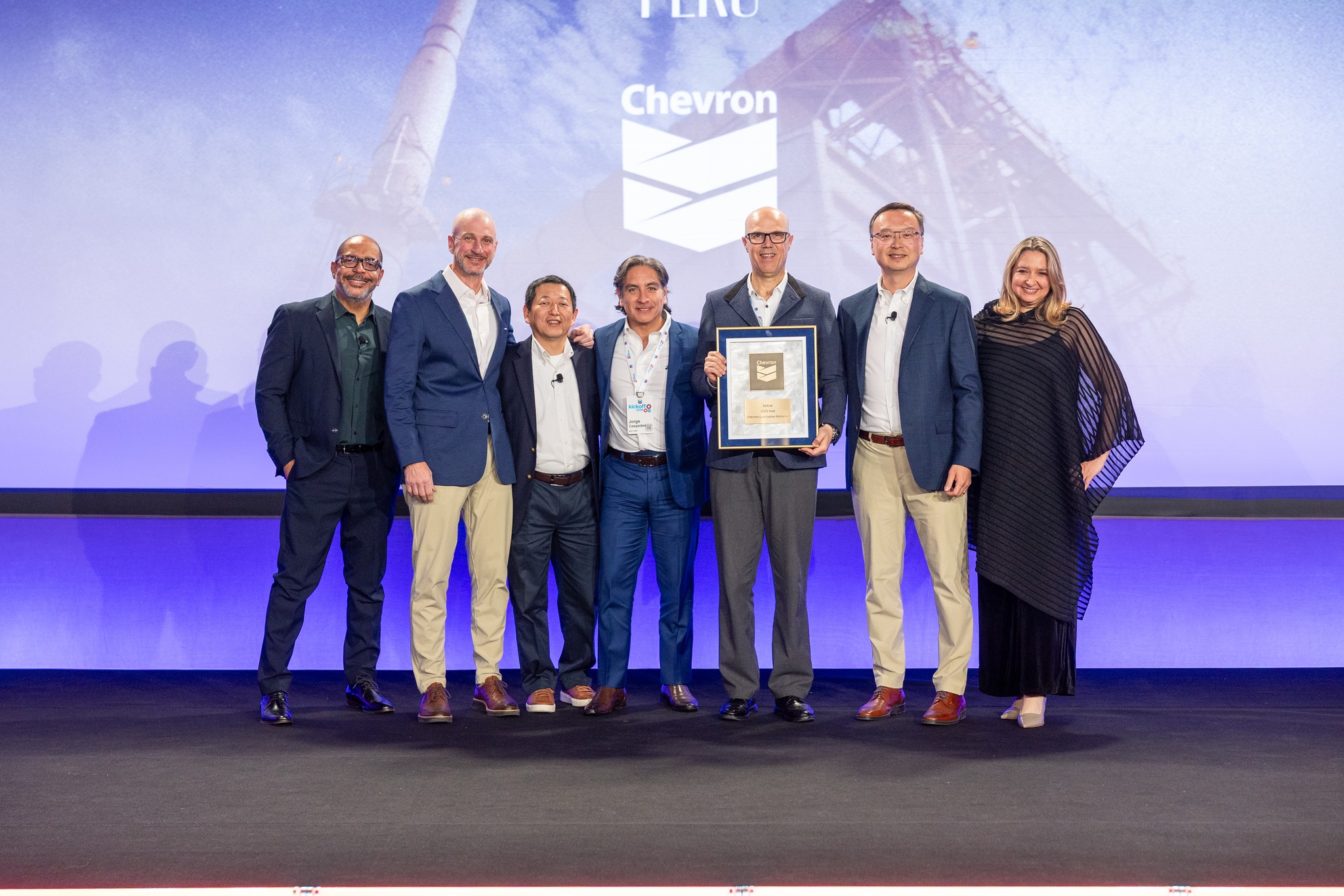 Soltrak entre los cinco distribuidores de Chevron con mejor desempeño en Latinoamérica