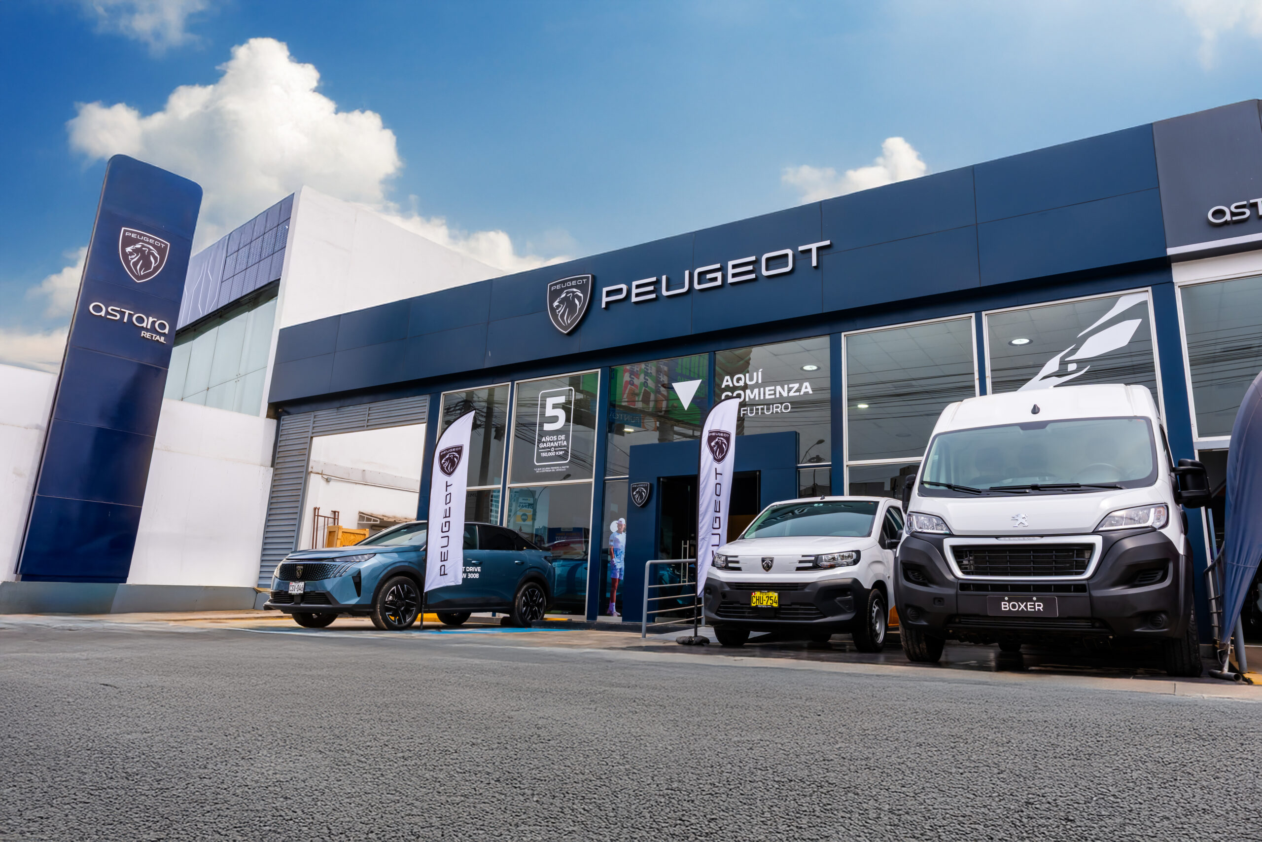 Peugeot refuerza su presencia en Lima con nuevo local en San Miguel